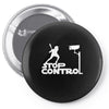 stop control Pin-back button