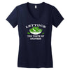 lettuce, the taste of sadness Women's V-Neck T-Shirt
