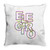 electro Throw Pillow