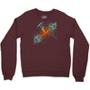 higgs event oil paint Crewneck Sweatshirt