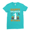 halloween2 Ladies Fitted T-Shirt