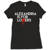 alexandria is for lovers Ladies Fitted T-Shirt