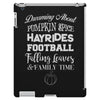 dreaming about pumpkin spice hayrides footbal falling leaves family ti iPad 3 and 4 Case