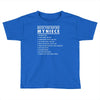 rules for dating my niece Toddler T-shirt