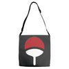 uchiha clan symbol crest   anime itachi sasuke naruto cosplay gift tee Adjustable Strap Totes