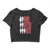 rude good better best, ideal birthday gift or present Crop Top