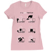 procatstination Ladies Fitted T-Shirt