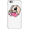 cute lop eared rabbit iPhone 6/6s Case