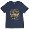 I'm a november woman I was born with my heart V-Neck Tee