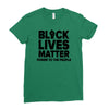 black lives matter! Ladies Fitted T-Shirt