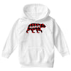 mama christmas bear Youth Hoodie