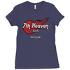 midgar bar Ladies Fitted T-Shirt
