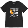 world's best cat mom V-Neck Tee