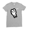 bad skull Ladies Fitted T-Shirt