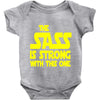 the sass is strong with this one Baby Onesie