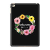 Floral Baby Name iPad Mini 4