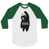Black Bruin Metal 3/4 Sleeve Shirt