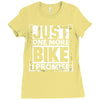 Just One More Bike I Promise Ladies Fitted T-Shirt