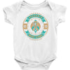 undoomed rocket science Baby Bodysuit