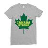 canada strong Ladies Fitted T-Shirt