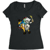 anarchy adventure time Women's Triblend Scoop T-shirt