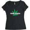 vegetarian Women's Triblend Scoop T-shirt