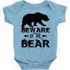 Beware Of The Bear Baby Onesie