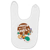saved by the shell Baby Bibs