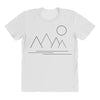 Mountains and Sun All Over Women's T-shirt