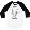 some bunny loves me 3/4 Sleeve Shirt