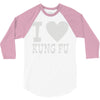 i love kung fu 3/4 Sleeve Shirt