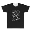 bicycle cyclopath bike hobby exploded All Over Men's T-shirt