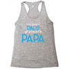 Only the Best Dads get Promoted to Papa Racerback Tank
