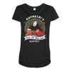 all you can eat buffet Maternity Scoop Neck T-shirt