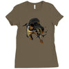 midnight flight Ladies Fitted T-Shirt