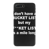 fucket list iPhone 7 Plus Case