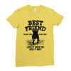 Best Friend Pİtbull Ladies Fitted T-Shirt