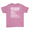 rules for dating my daughter Youth Tee