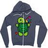 love turtle Zipper Hoodie