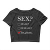 Sex Yes Please Crop Top