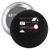 camping kinda girl Pin-back button