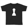 Chess King and Pawn Toddler T-shirt