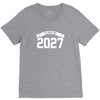 class of 2027 novelty high school elementary V-Neck Tee