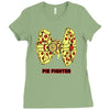 pie fighter Ladies Fitted T-Shirt