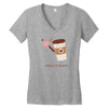 Espresso Patronum Women's V-Neck T-Shirt