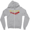 unrecognozable Zipper Hoodie
