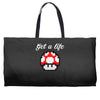 get a life Weekender Totes