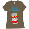 i am duff man homer cult funny retro Ladies Fitted T-Shirt