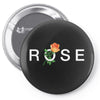 Rose Pin-back button