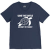save the turtle V-Neck Tee